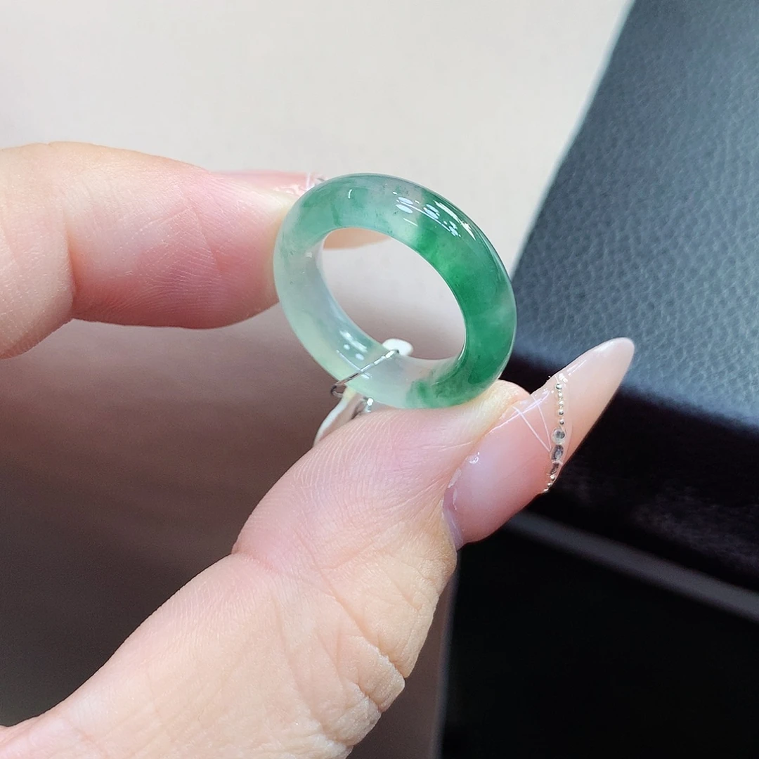 未镶嵌戒指翡翠7号