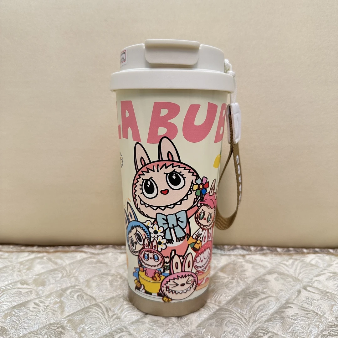 高颜值拉布布保温杯
