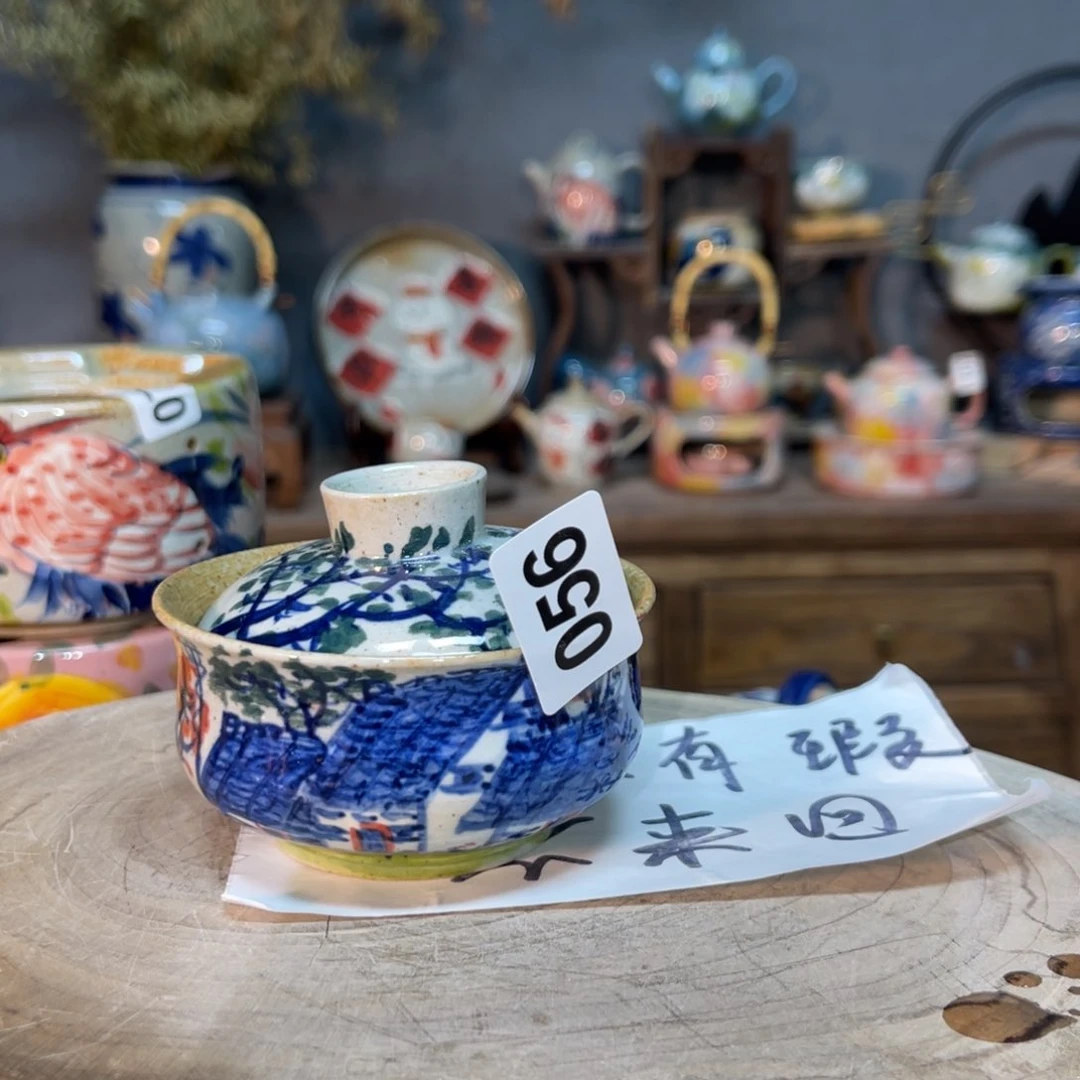 杯素浅陶瓷手工手绘