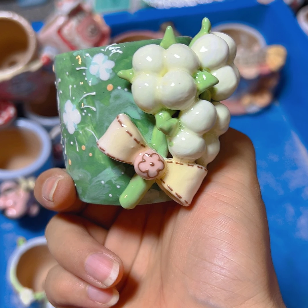 老梧家的手工多肉花盆