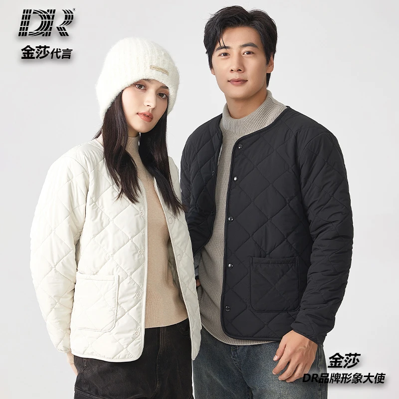 【即墨】男女同款三防秋冬绵羊毛绗缝长袖休闲外套