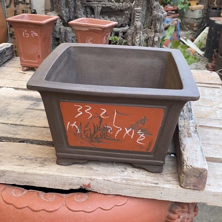 紫砂花盆只顾自己不顾