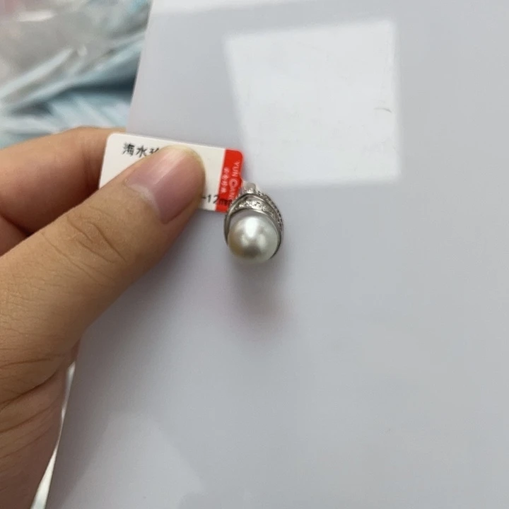 颈饰海水珍珠银S925镶嵌