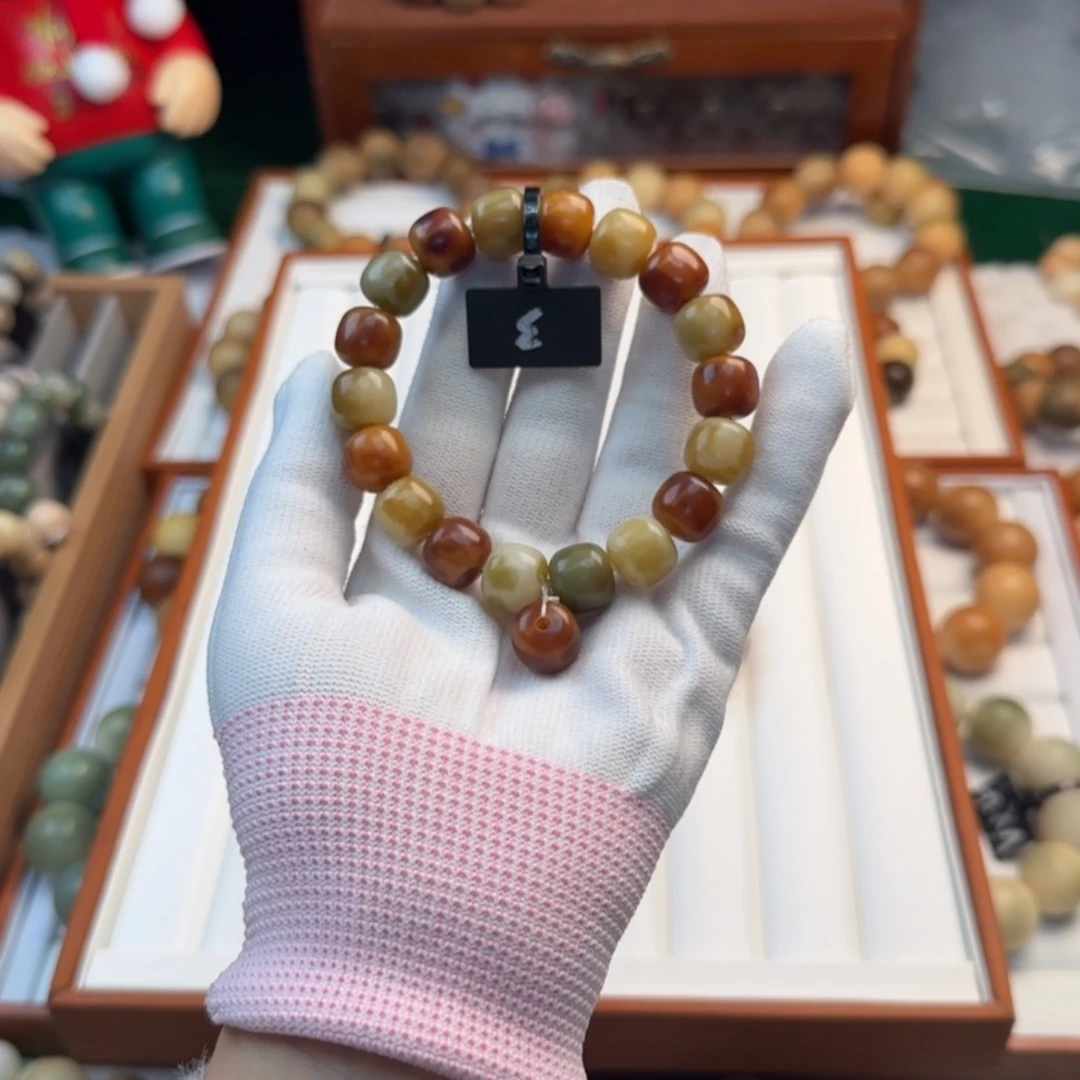 菩提根/象牙果手串@*鱼卡12桶珠全品3