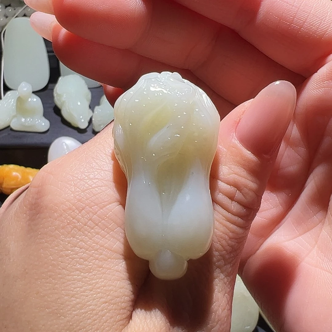 颈饰未镶嵌和田玉大***季