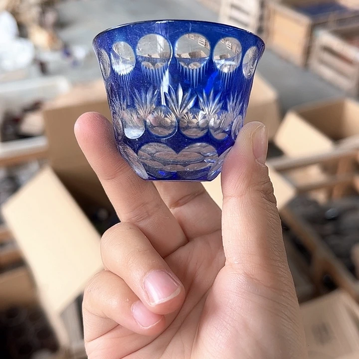 手柄款水晶玻璃如图一个