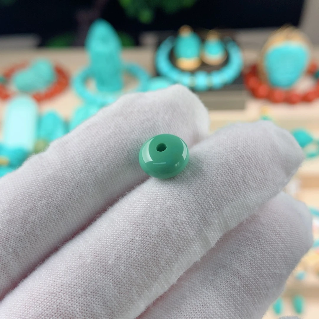 绿松石配珠卡9.9未镶嵌