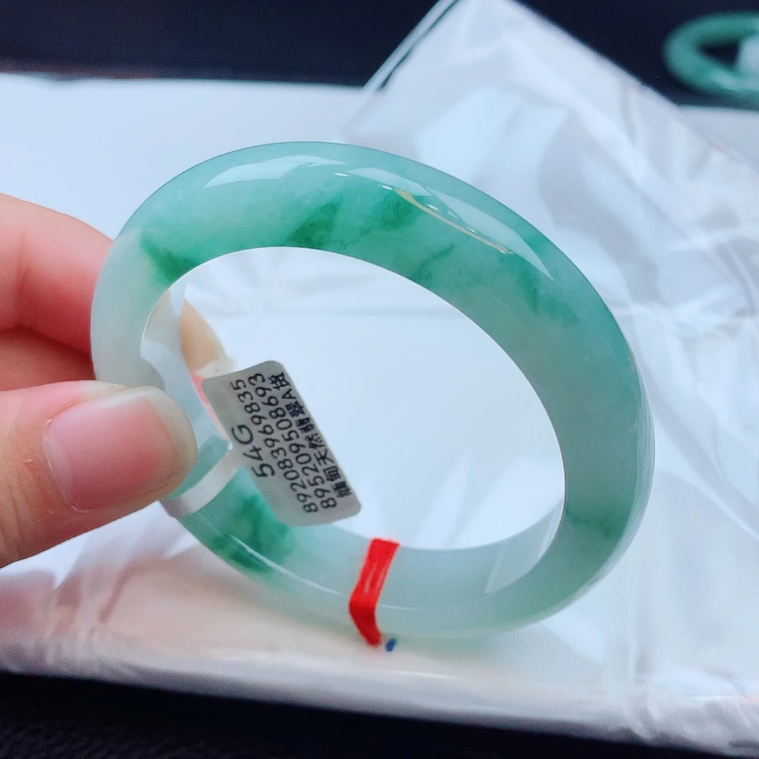 翡翠未镶嵌手镯天然缅甸翡翠A货手镯