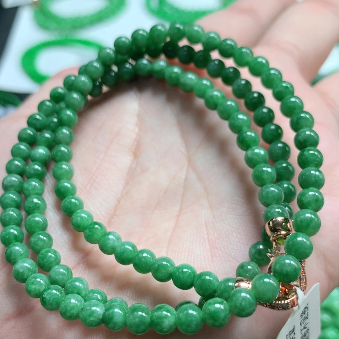 翡翠未镶嵌手链翡翠
