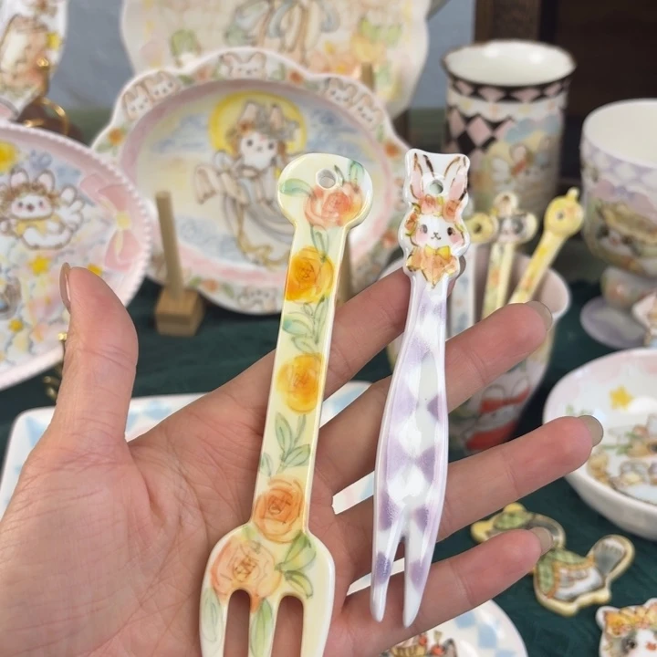 新品新品新品盘子叉子一个