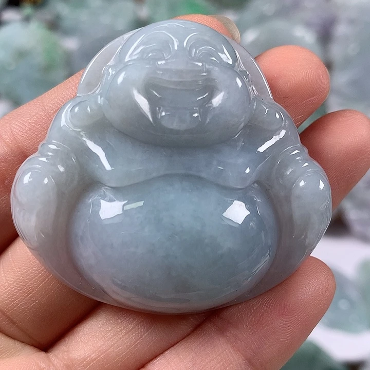 颈饰未镶嵌翡翠大佛福利款卡厚11+