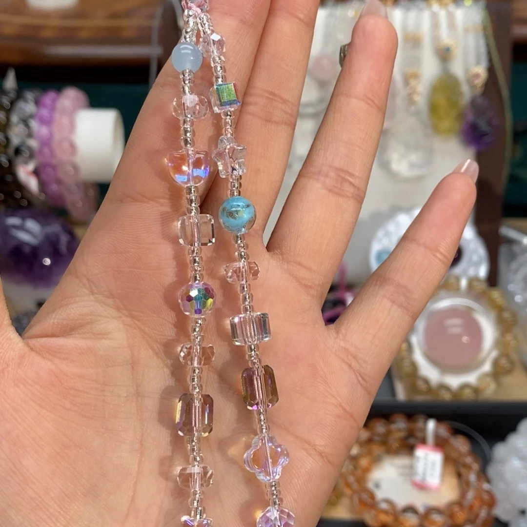 水晶手链未镶嵌多样性发