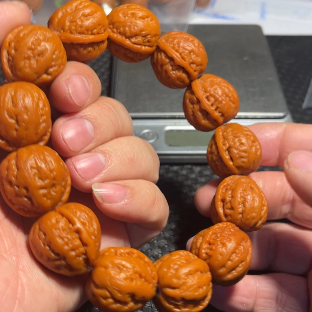 手串文玩核桃桃心一线天22