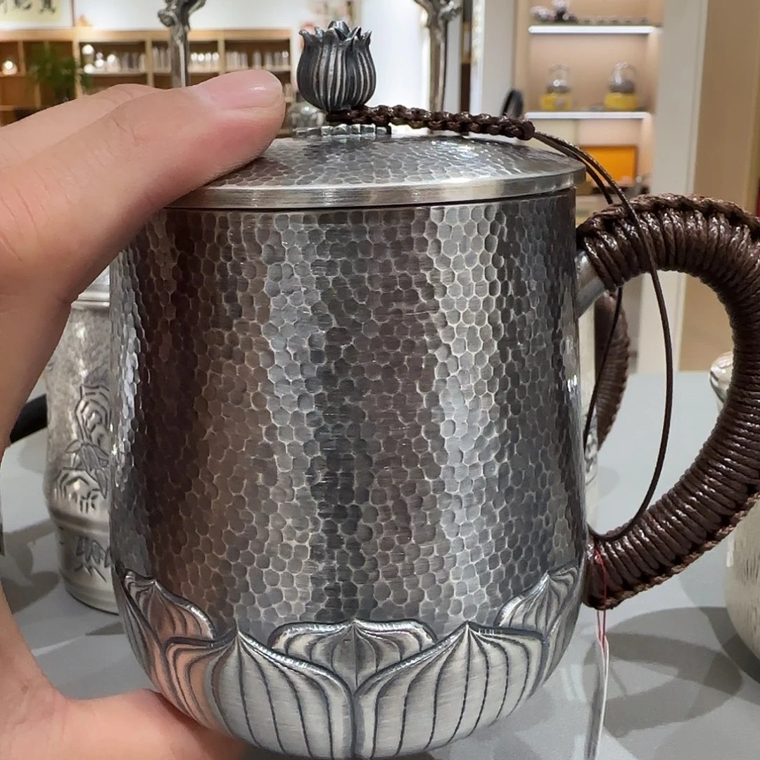 精品水杯 足银999