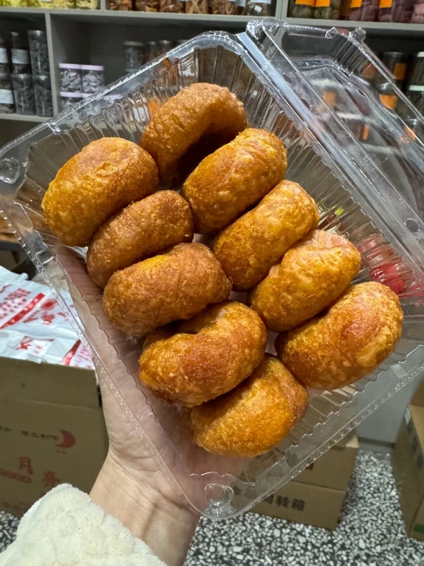 红薯米古 油炸红薯粑粑 家乡老味道  江西萍乡特产小吃