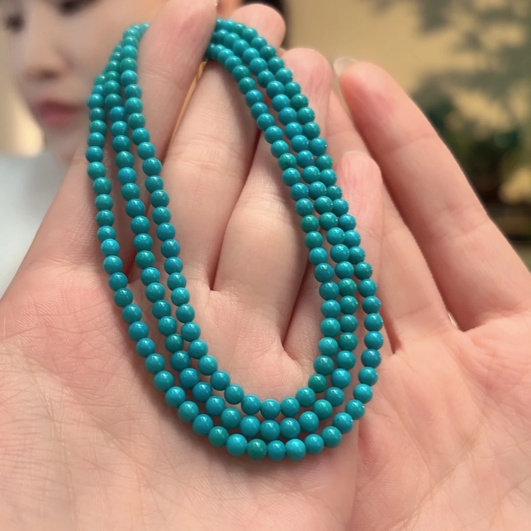 绿松石未镶嵌颈饰