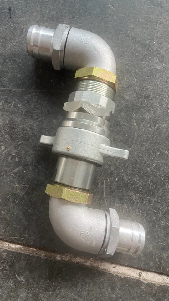 快拆旋转式接头，快速接头，后翻进油