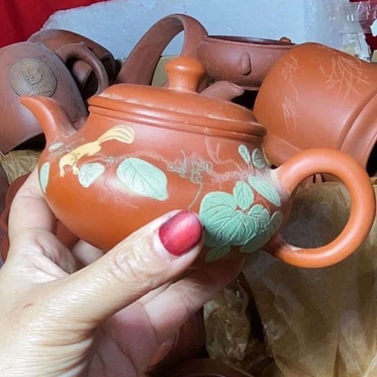 全手工制作宜兴紫砂壶
