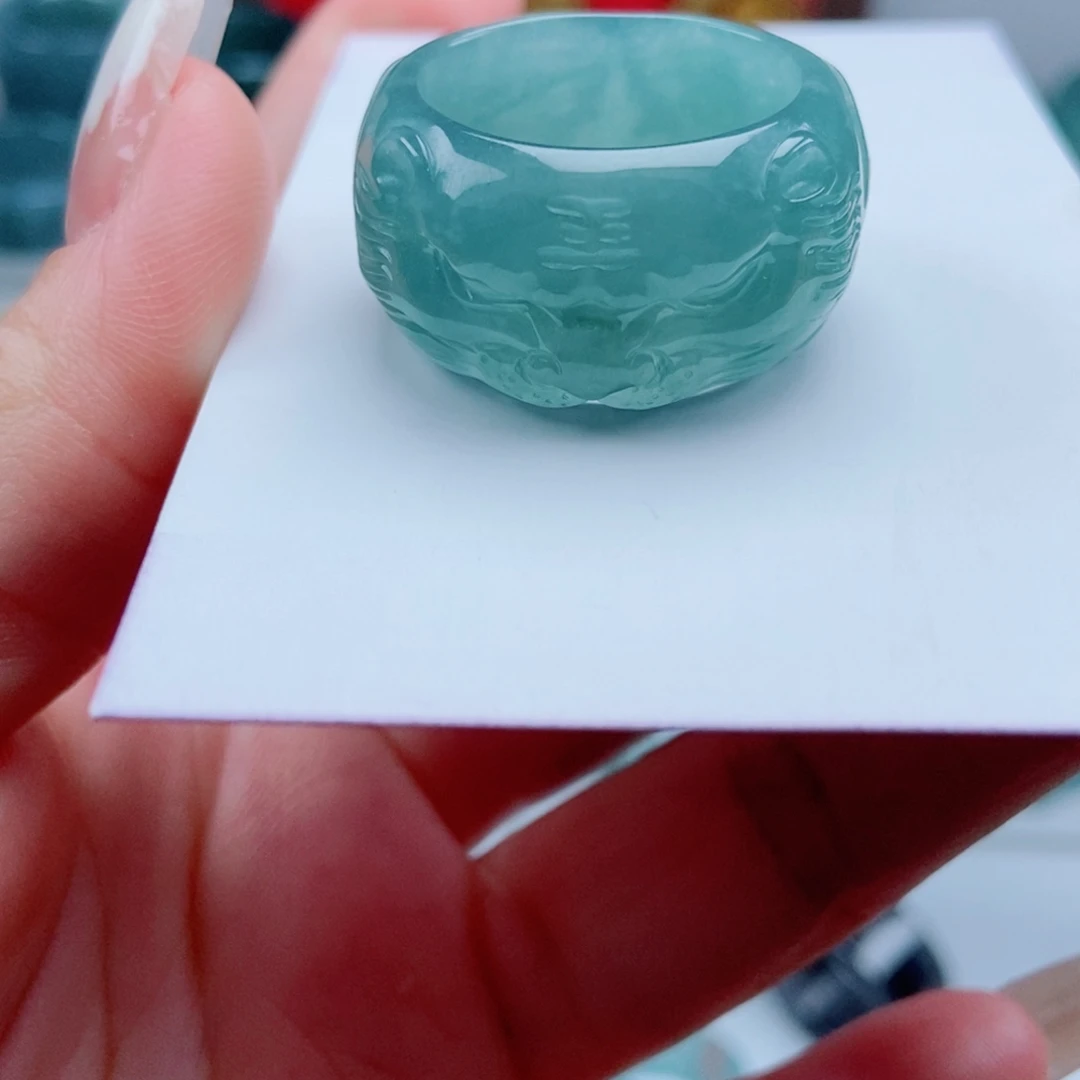 未镶嵌戒指翡翠翡翠