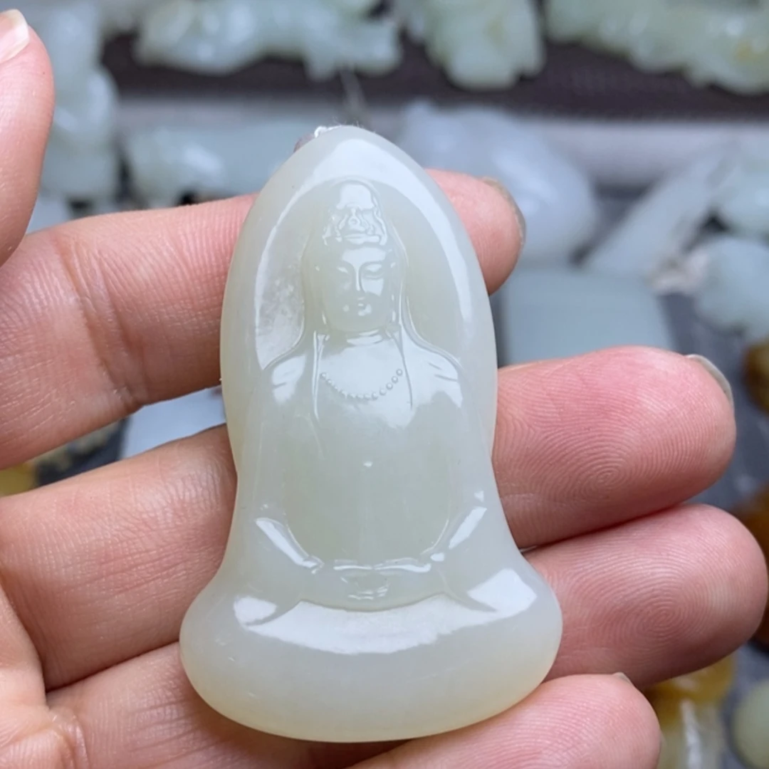 【闪购商品】和田玉（糖玉）颈饰未镶嵌