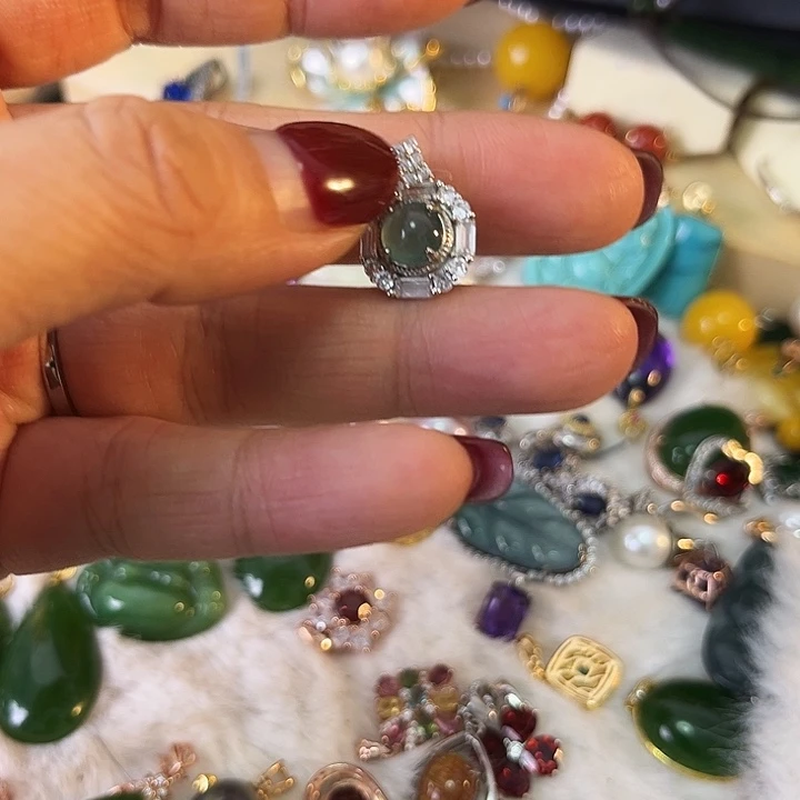 淡水珍珠颈饰银S925镶嵌