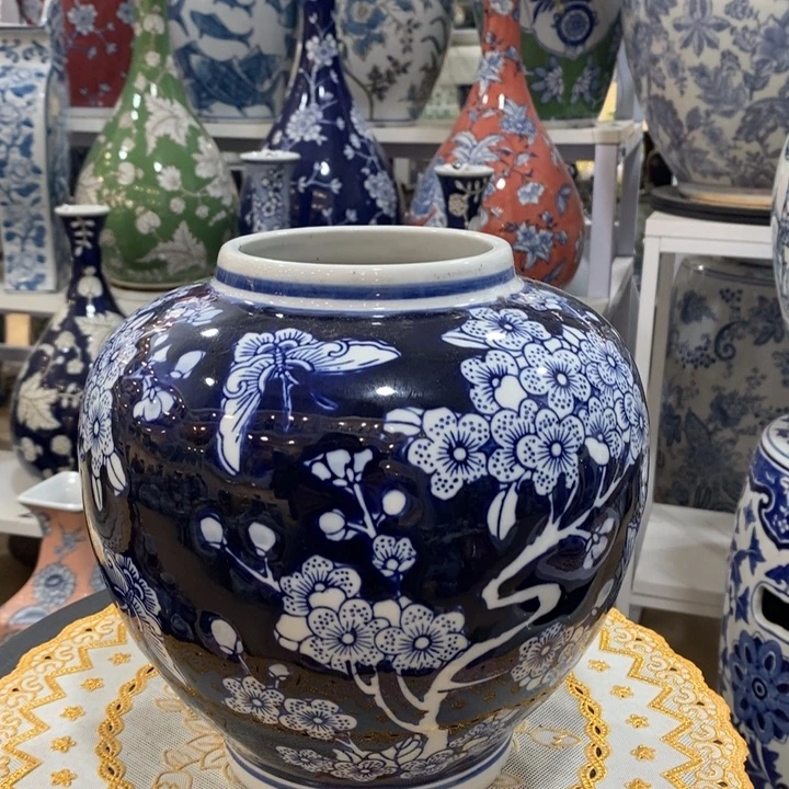 【闪购商品】摆件青花瓷花瓶微瑕福利一个