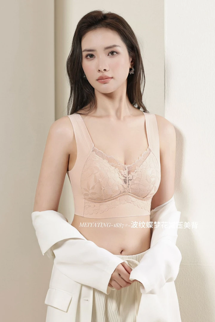 392S1887 舒适性感女士透气美背内衣文胸