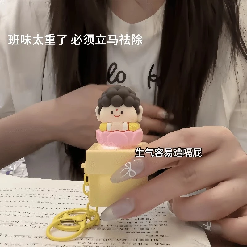 莫生气新款按键按压发声发光五条悟电子按键语音搞怪挂件解压玩具