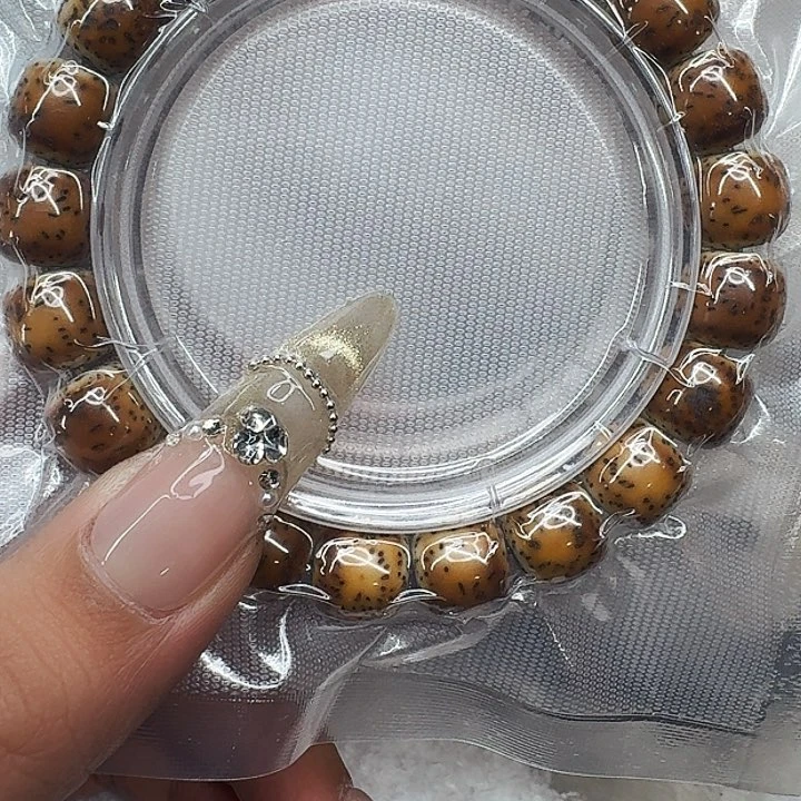 星月菩提手串414高端火烧云星月菩提11桶单圈