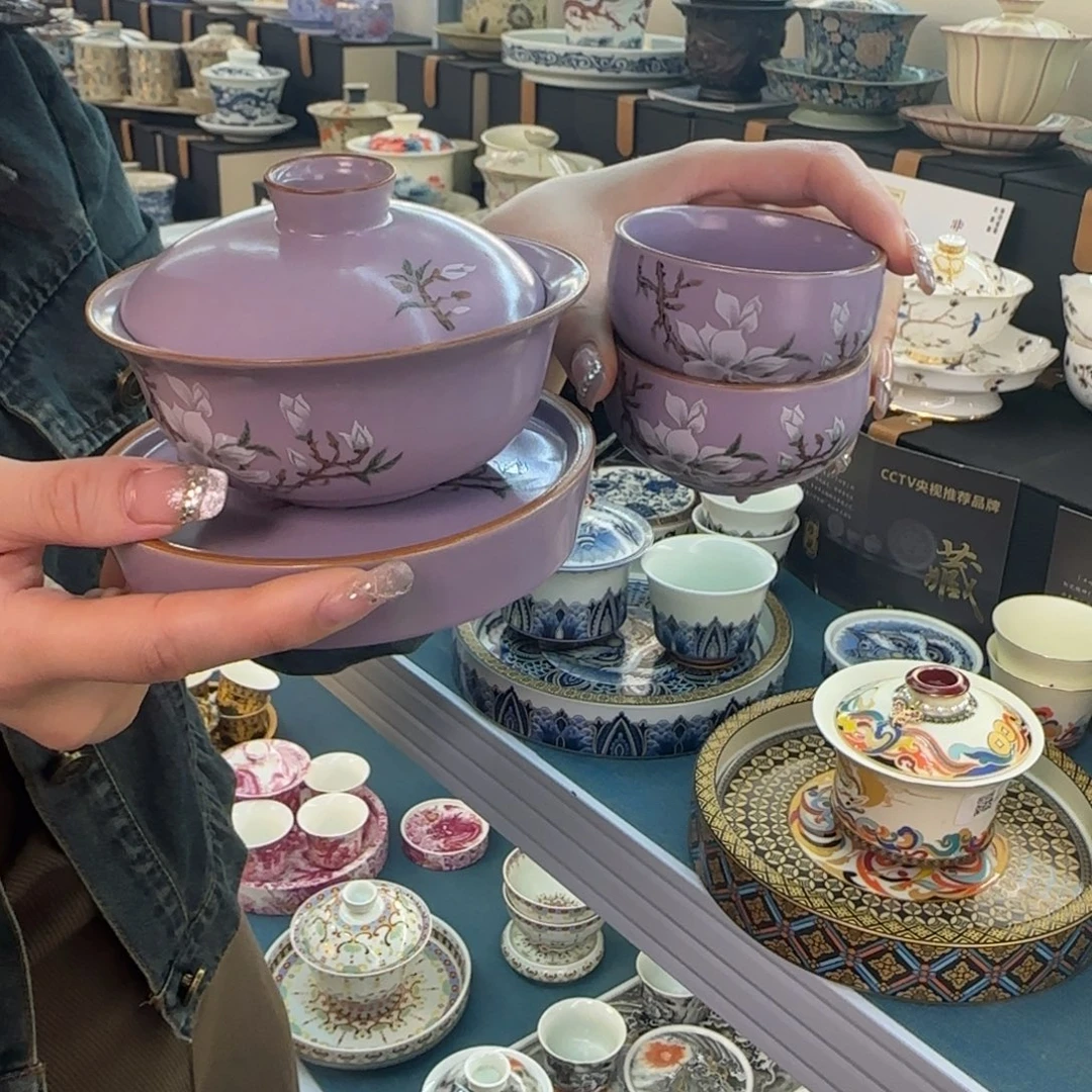 这些盖碗真好看！！！