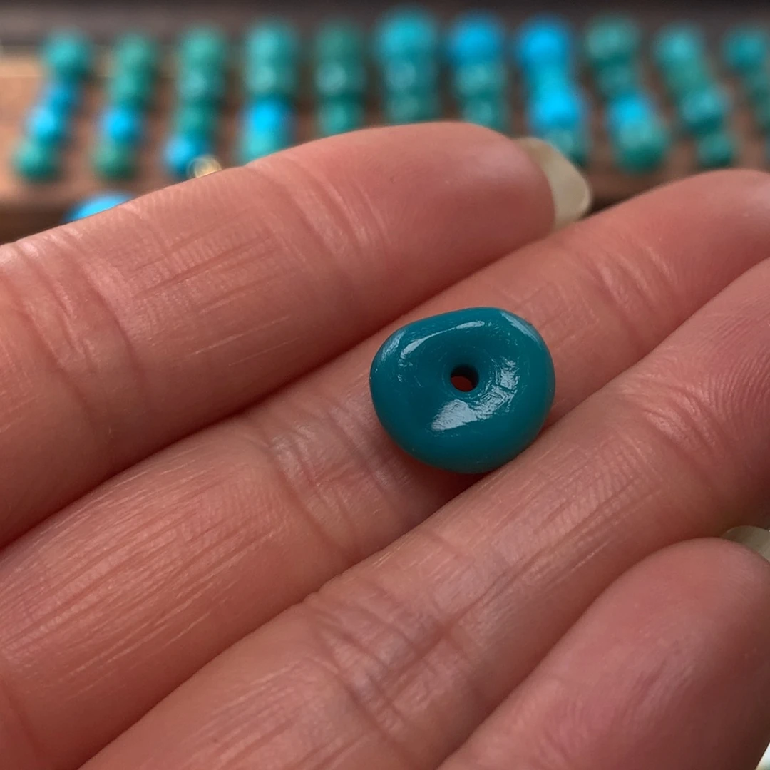 绿松石藏扣未镶嵌