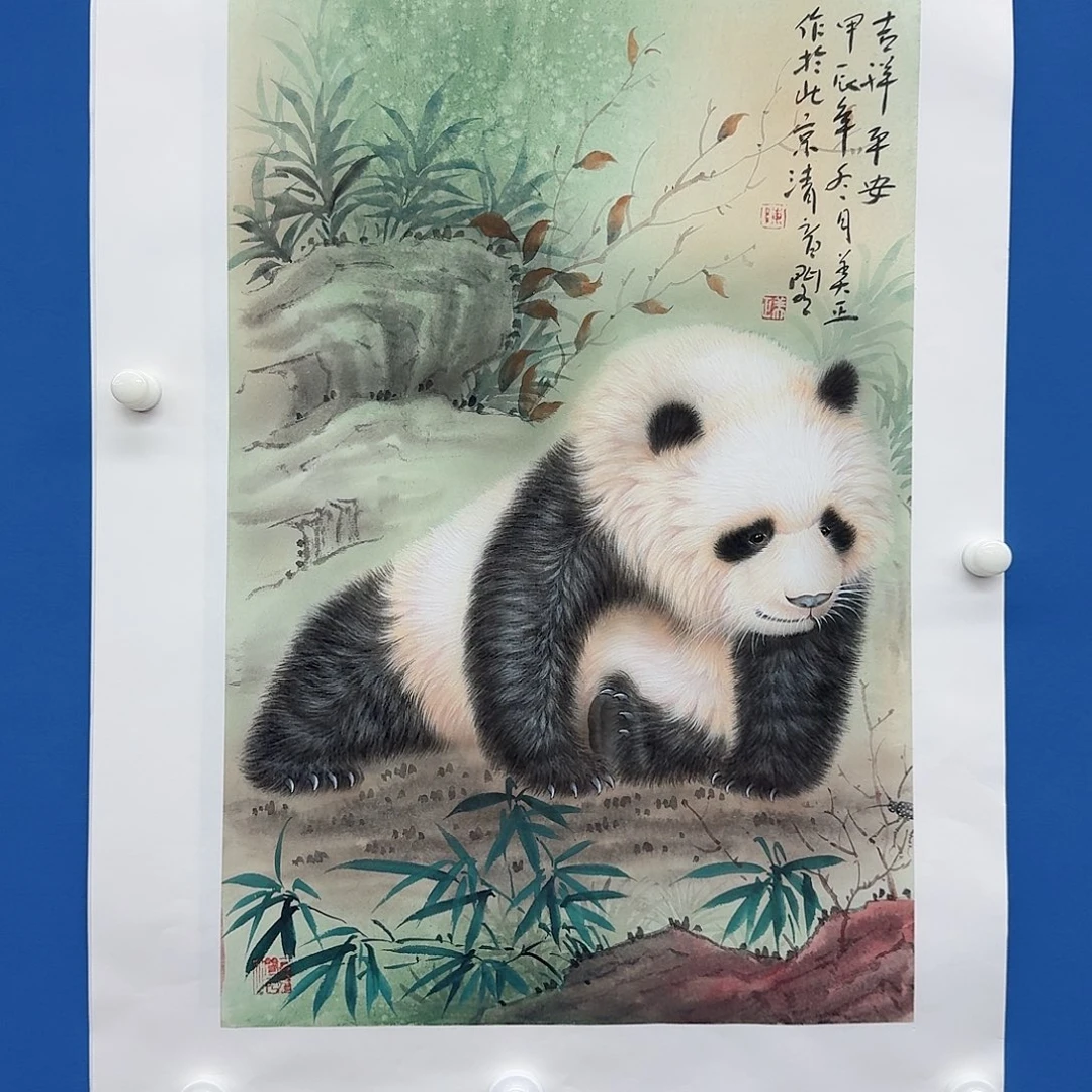 国画多次参加国内外大型