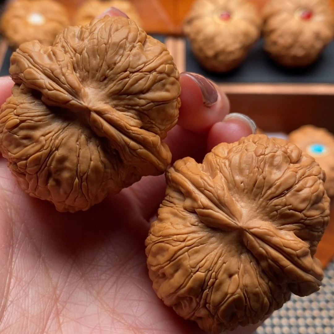 文玩核桃把件?**?44尺寸平谷元宝 全