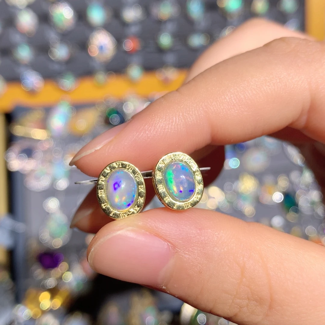 欧泊银S925镶嵌福利戒指t