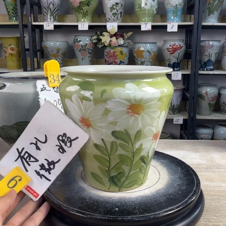 罐1tc景德镇陶瓷花盆