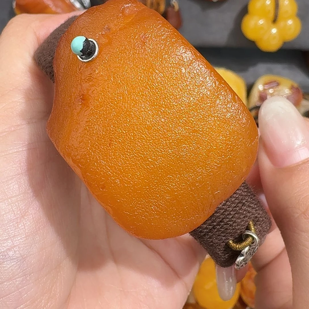 b***1琥珀未镶嵌裸石我