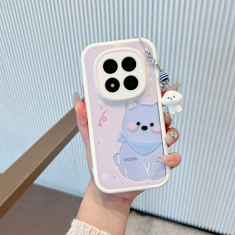 适用红米note15手机壳新款防摔note15pro创意note15pro+透明小狗