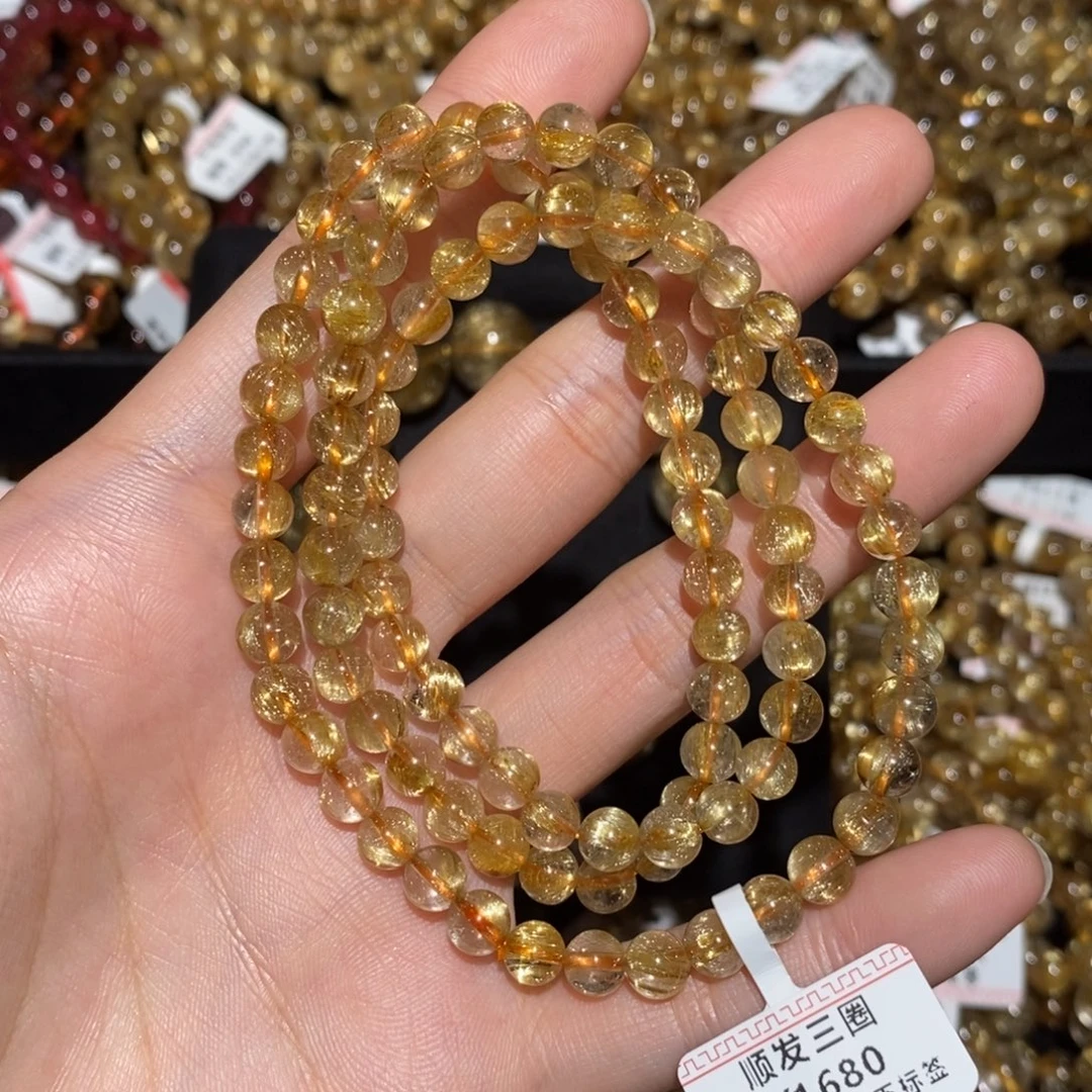 水晶手串未镶嵌手串