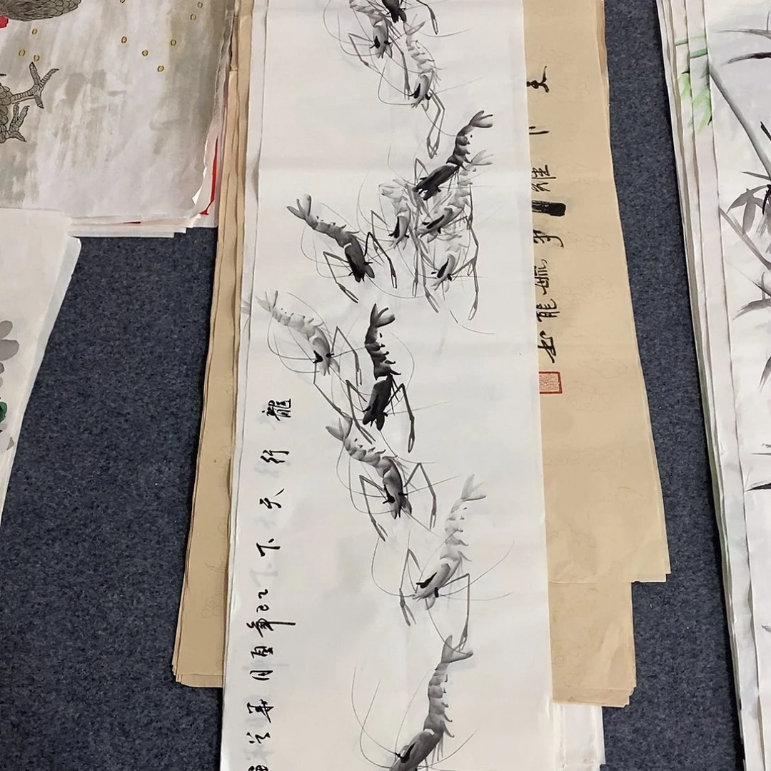 国画画画真的画画画