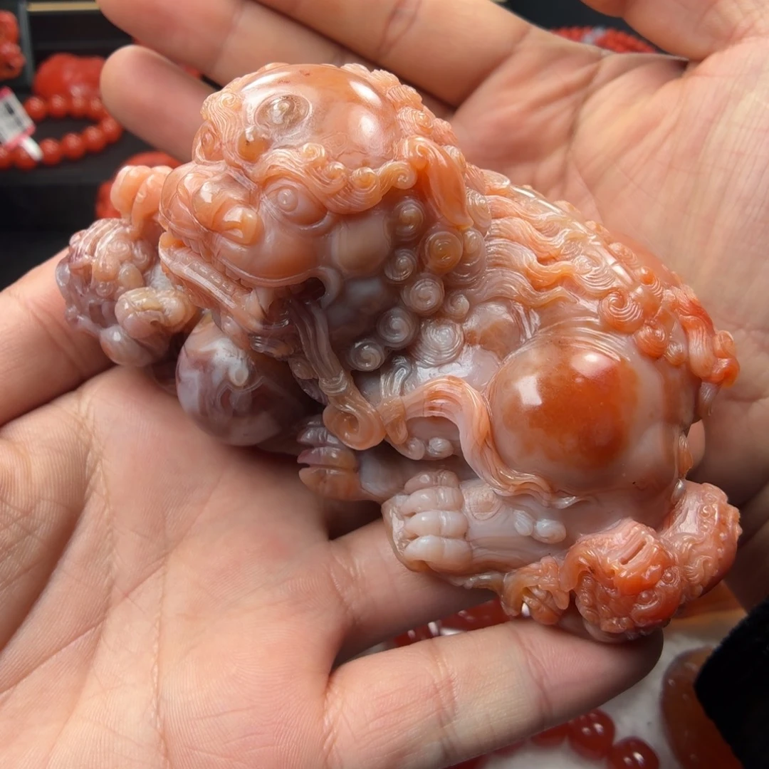 天***7南红玛瑙未镶嵌挂件