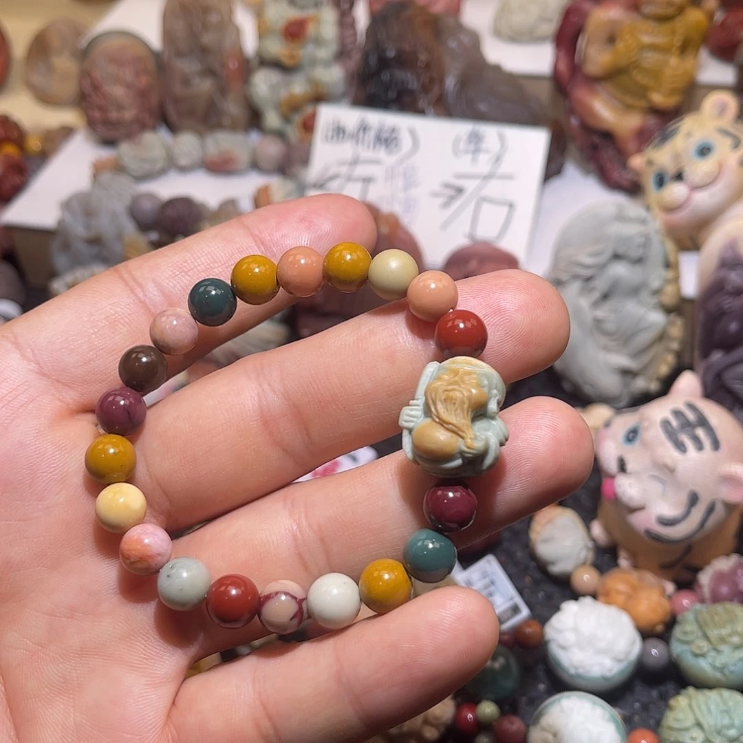 未镶嵌手串石英质玉