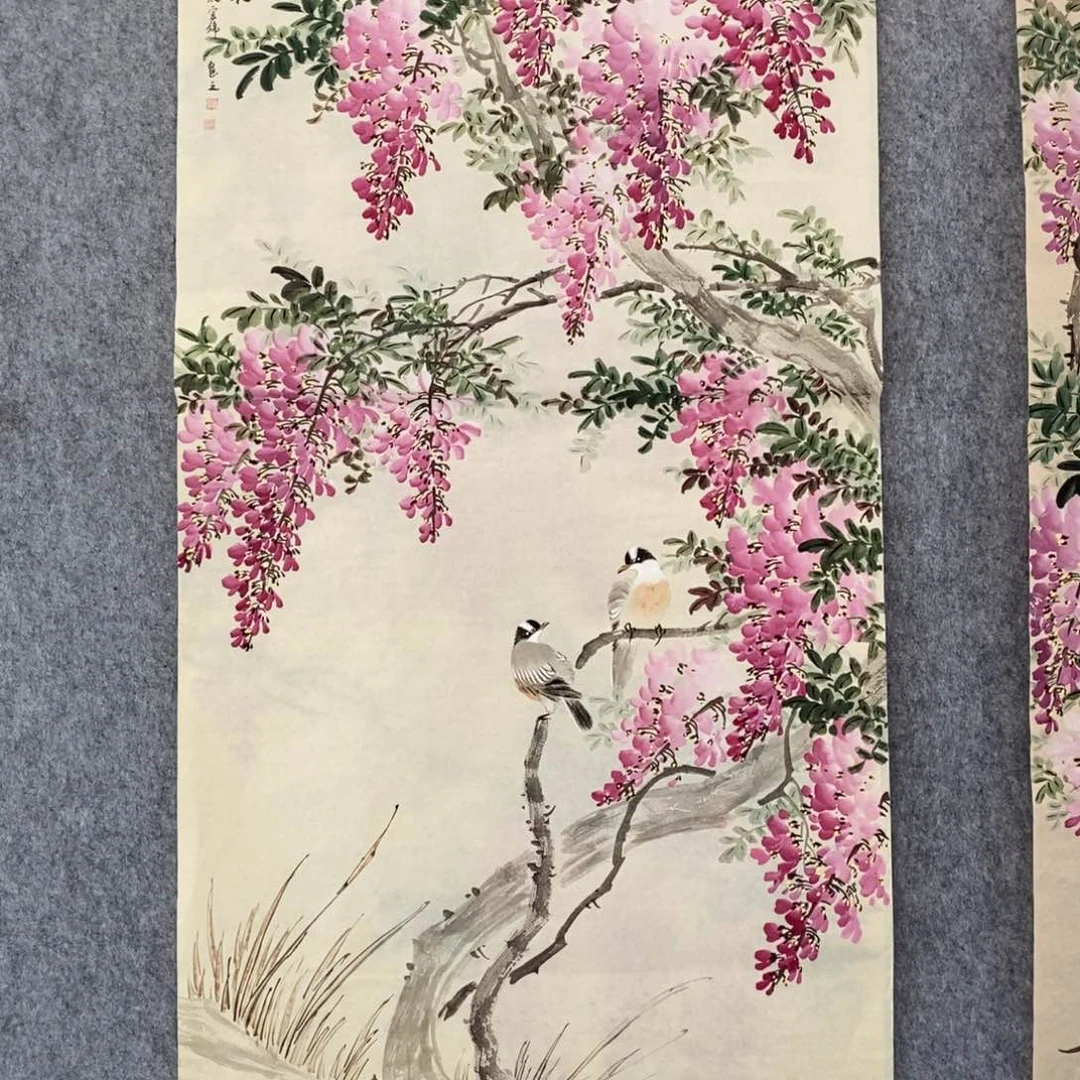 国画疍*亨紫气东来作品