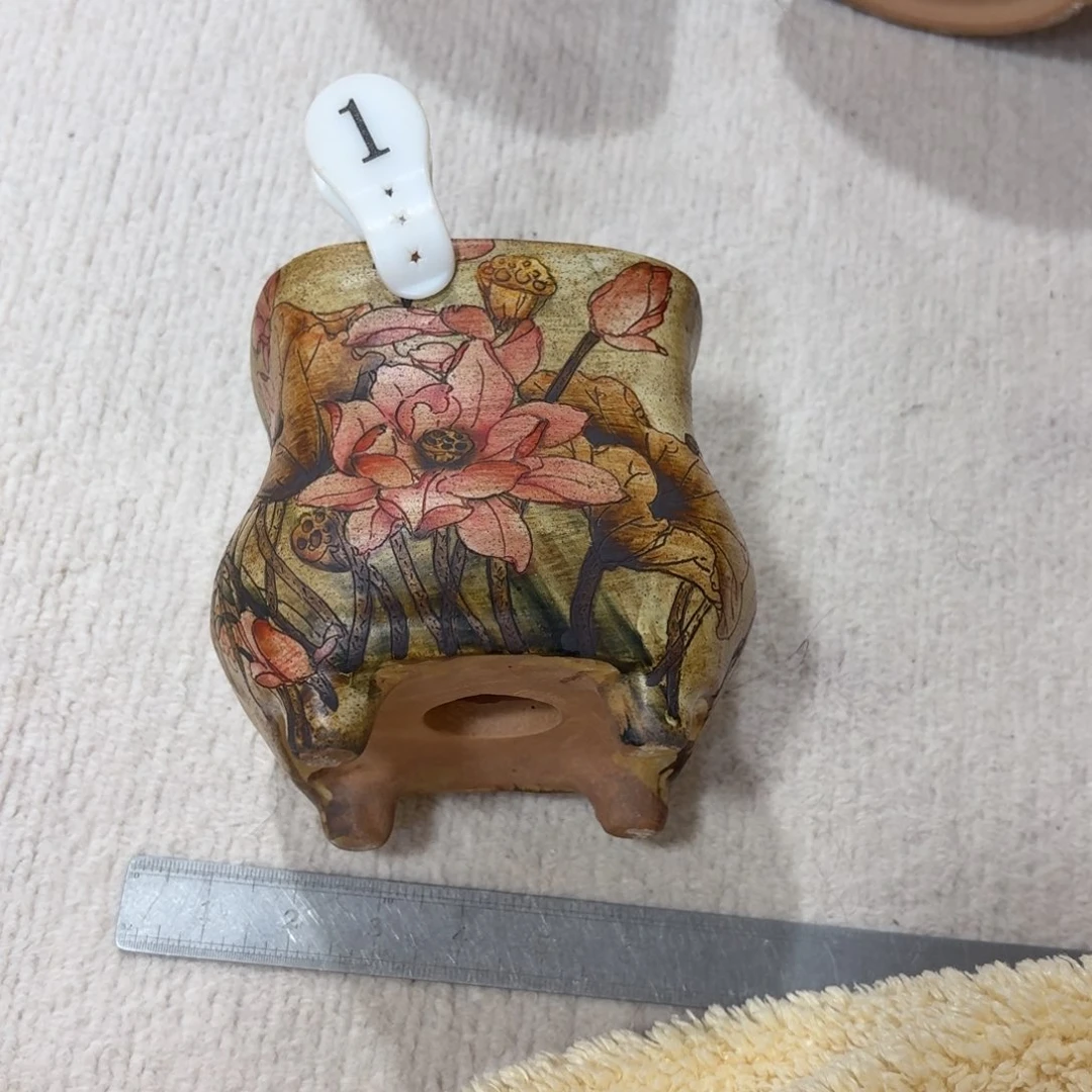 嘻***怪花盆紫砂陶瓷多肉花盆微瑕