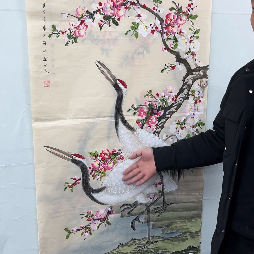 国画宣纸国画纯手绘作品