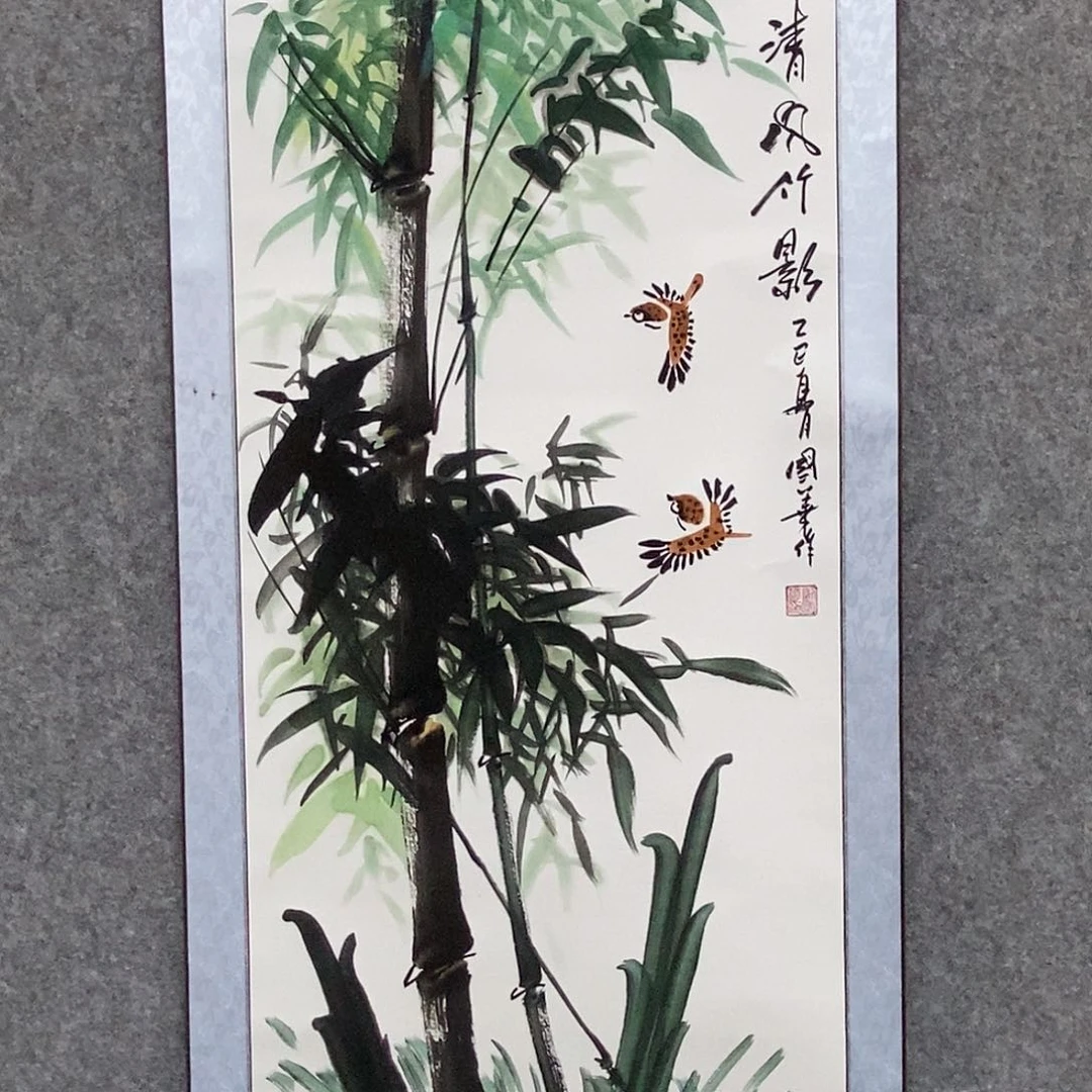 国画刘国华手绘作品111