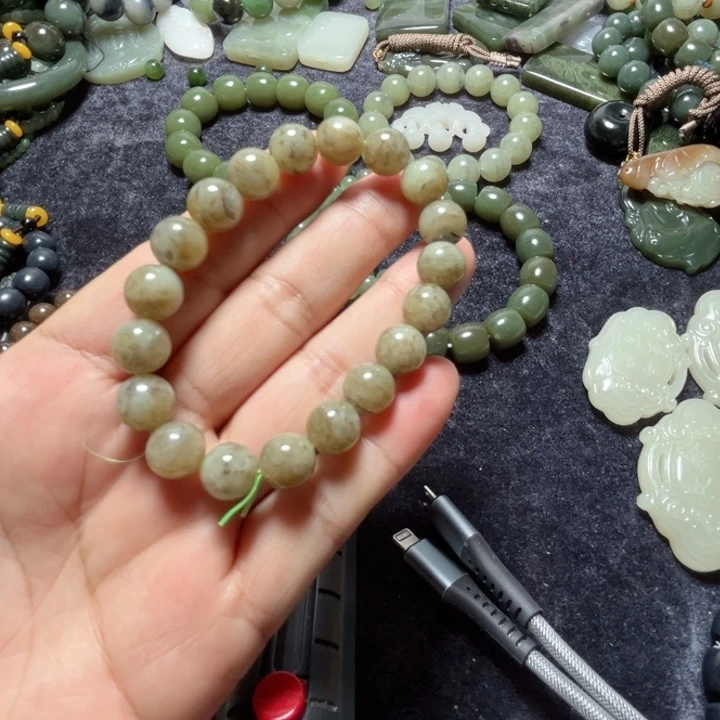 手串未镶嵌和田玉10
