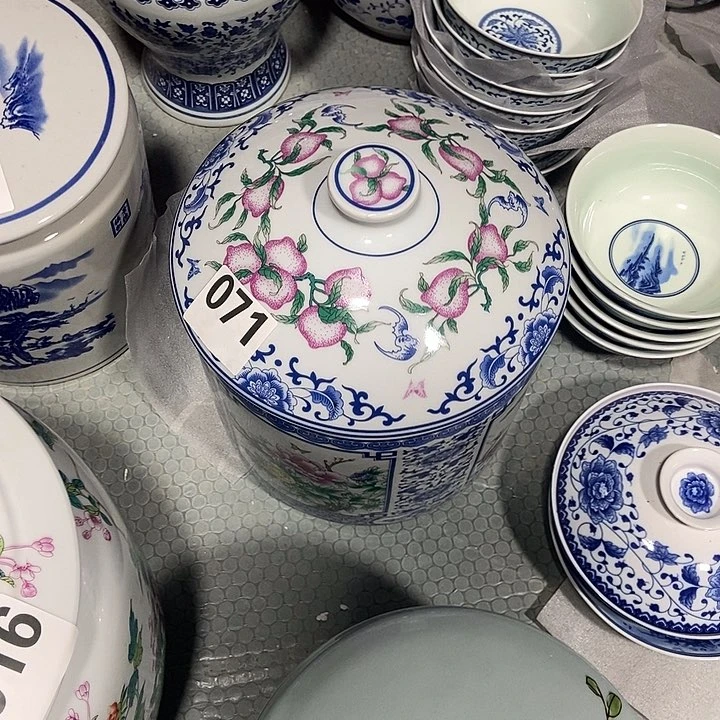 瓷片景德镇陶瓷罐071