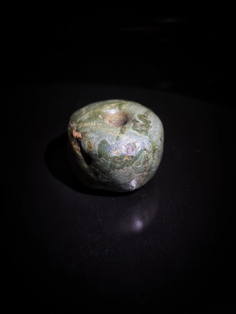 北方仿古鼓形珠子摆件