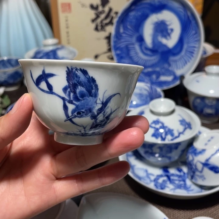 青花单翠杯杯杯杯杯