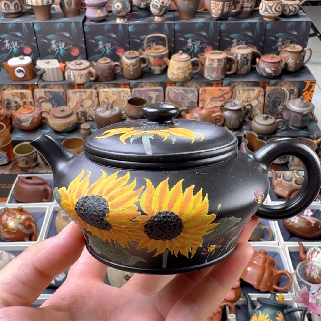 茶壶紫砂230cc原矿精工半手